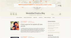 Desktop Screenshot of mentalidadpositiva.com